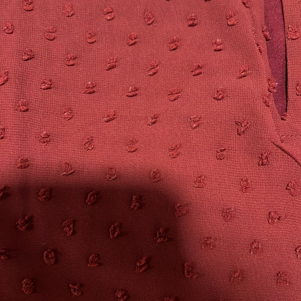 J.Crew Ruffle Front Top In Clip Dot​ - Picture 10 of 14